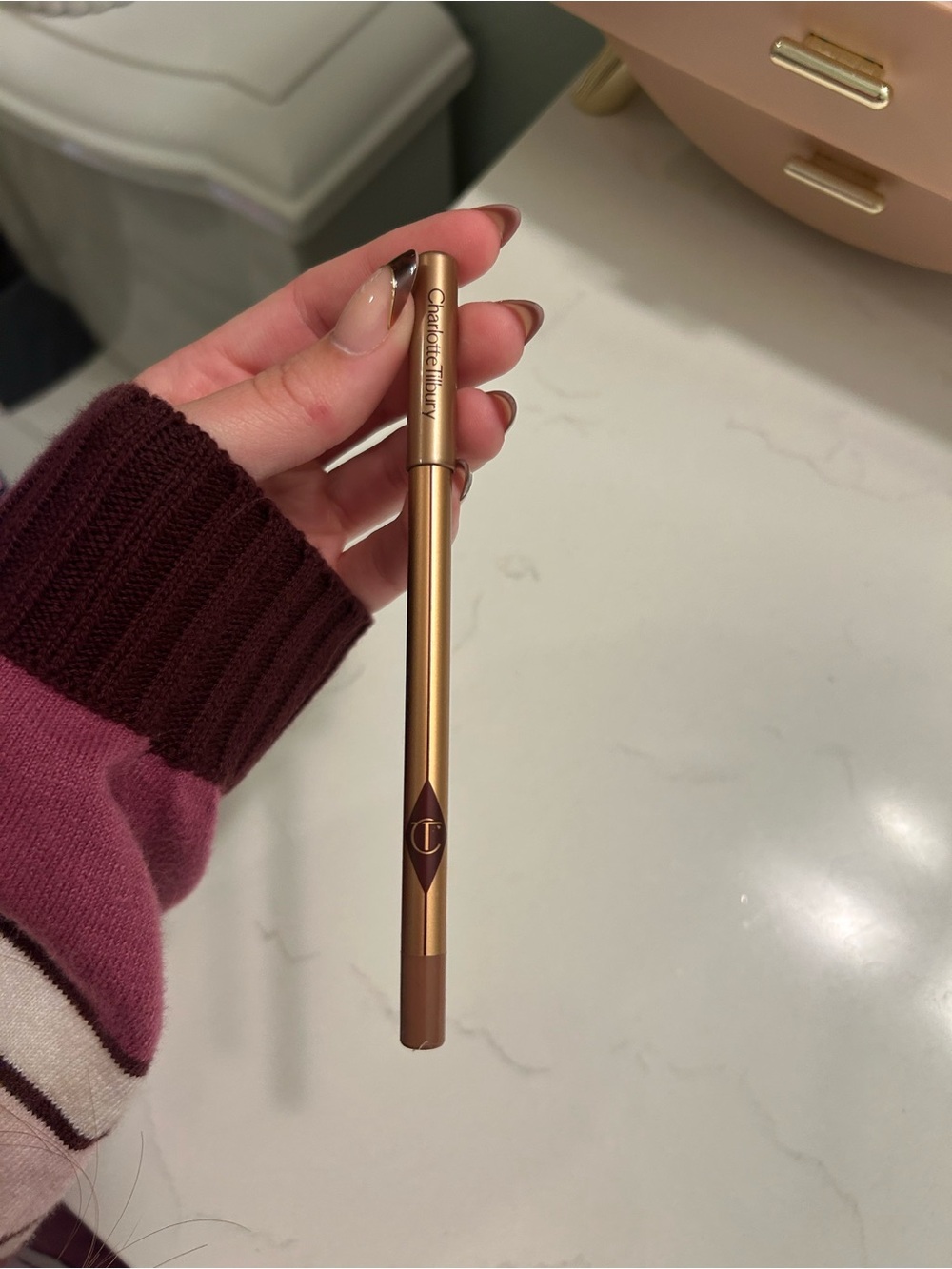 Charlotte Tilbury Lip Cheat Precision Lip Liner Pencil - Iconic Nude
